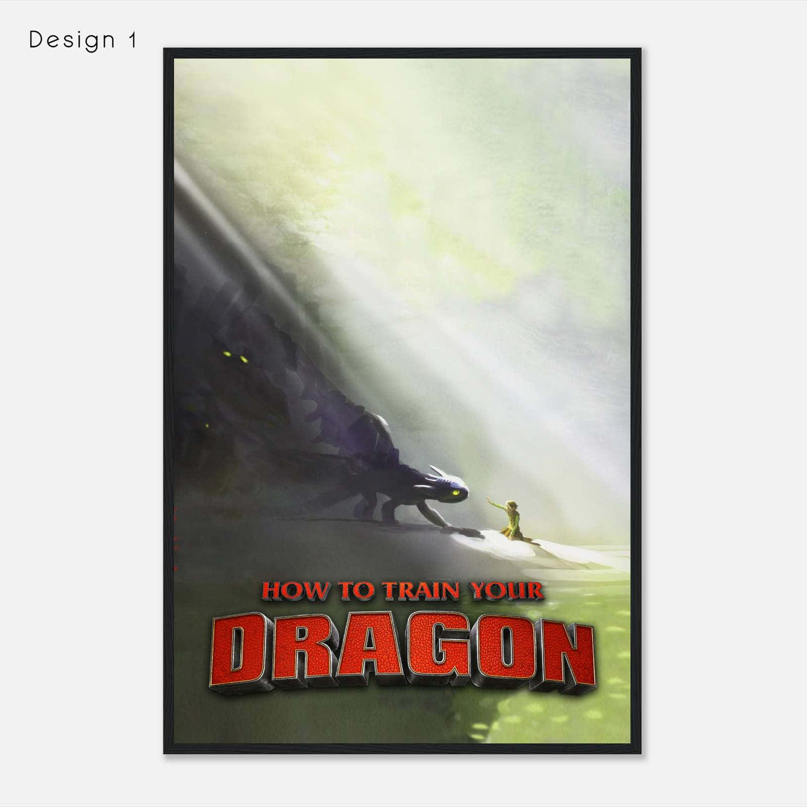 How To Train Your Dragon 2010 Movie Poster Print Citiesbox 