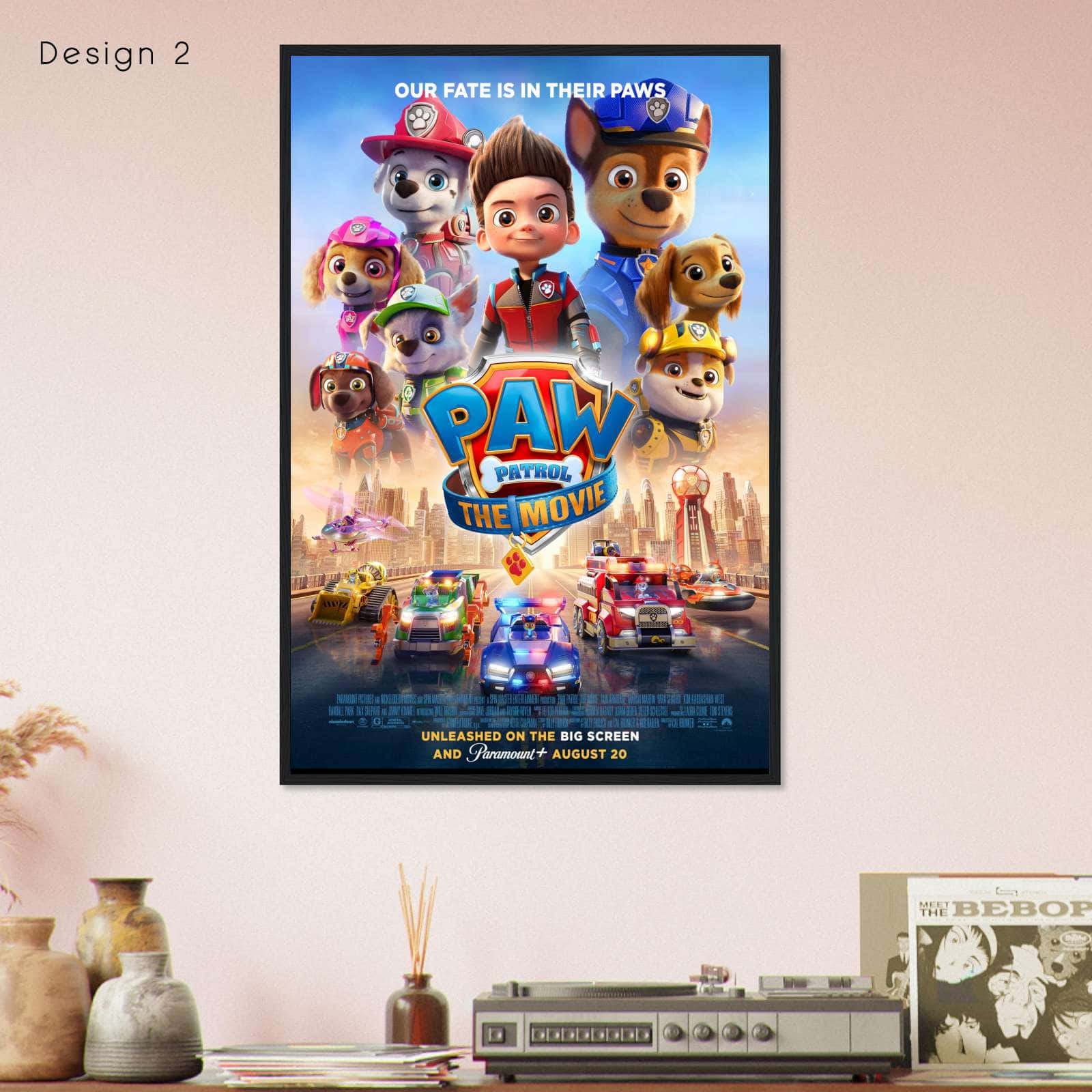 Paw Patrol The Movie 2021 Movie Poster Print Citiesbox