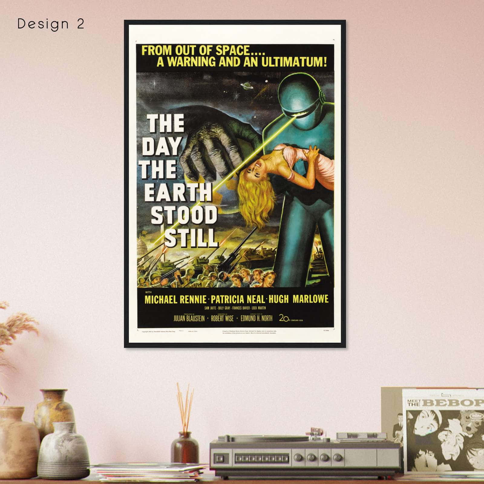 The Day the Earth Stood Still (1951) Movie Poster Print - Citiesbox