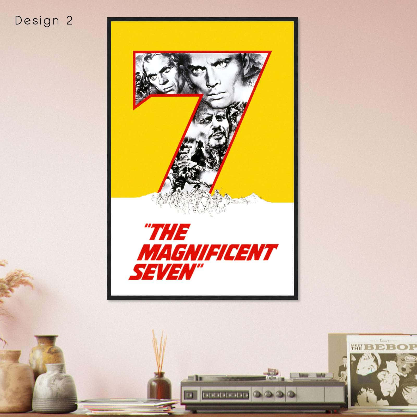 The Magnificent Seven (1960) Movie Poster Print - Citiesbox
