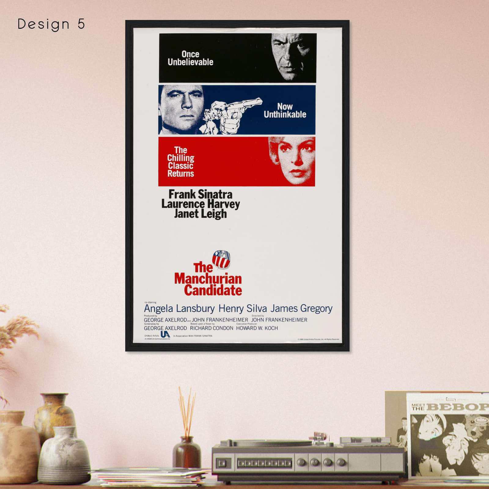 The Manchurian Candidate (1962) Movie Poster Print Citiesbox