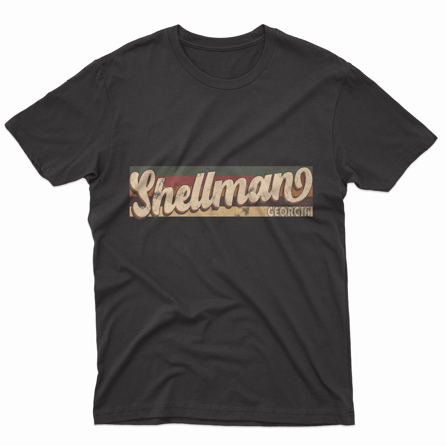 Vintage Shellman Shirt, Shellman Souvenir Gift Shirt Citiesbox