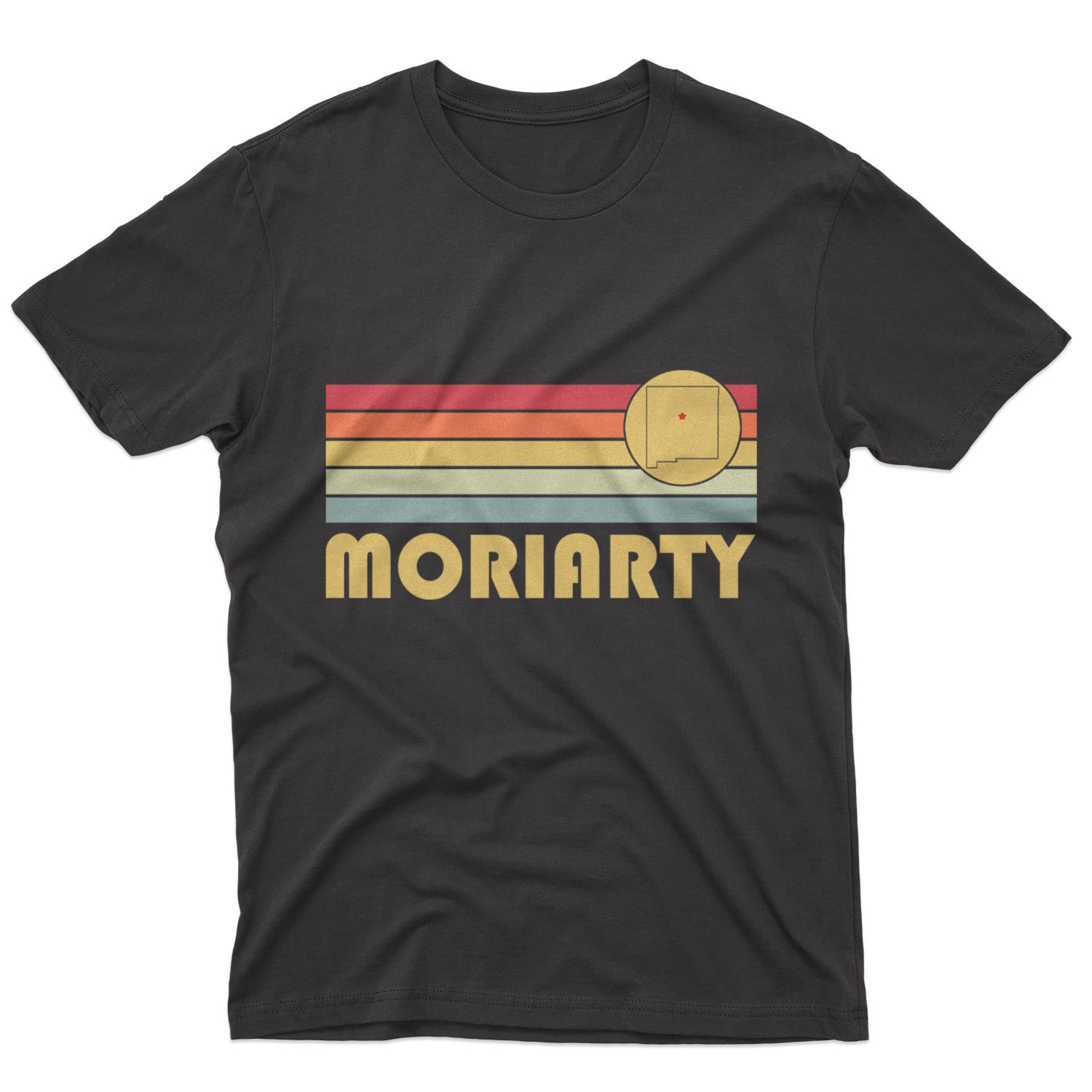 Moriarty New Mexico NM Vintage Sunset Shirt, Moriarty Retro T Shirt
