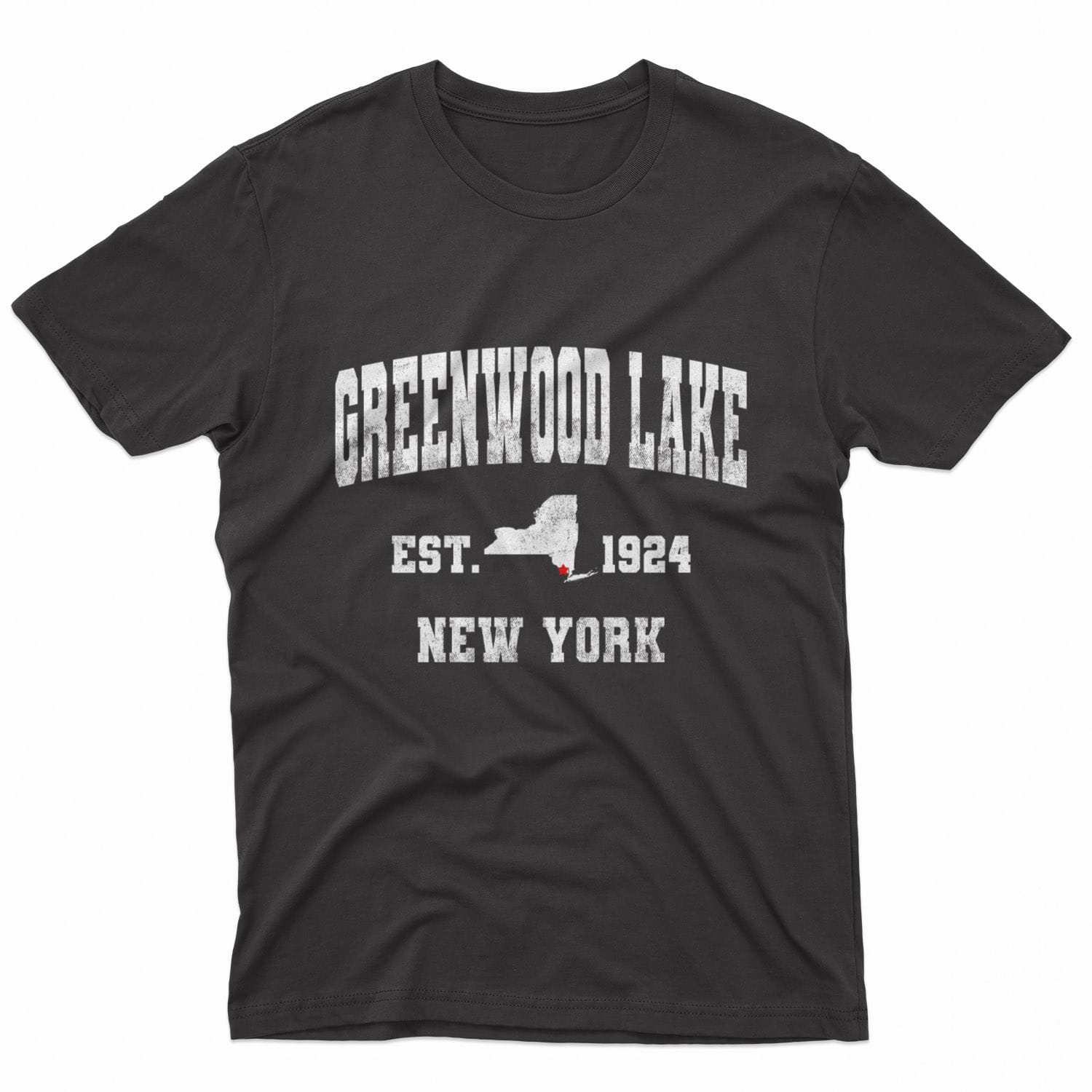 Greenwood Lake New York NY Vintage Sports Design Shirt, Greenwood Lake