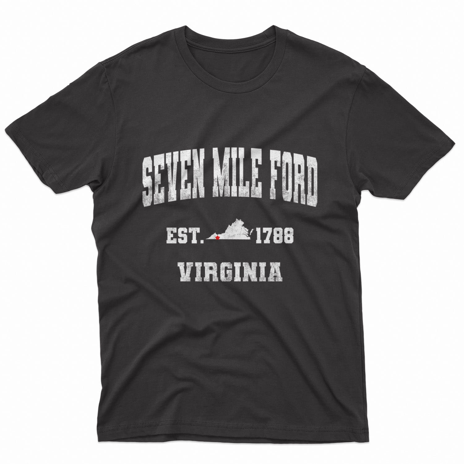 Seven Mile Ford Virginia VA Vintage Sports Design Shirt, Seven Mile