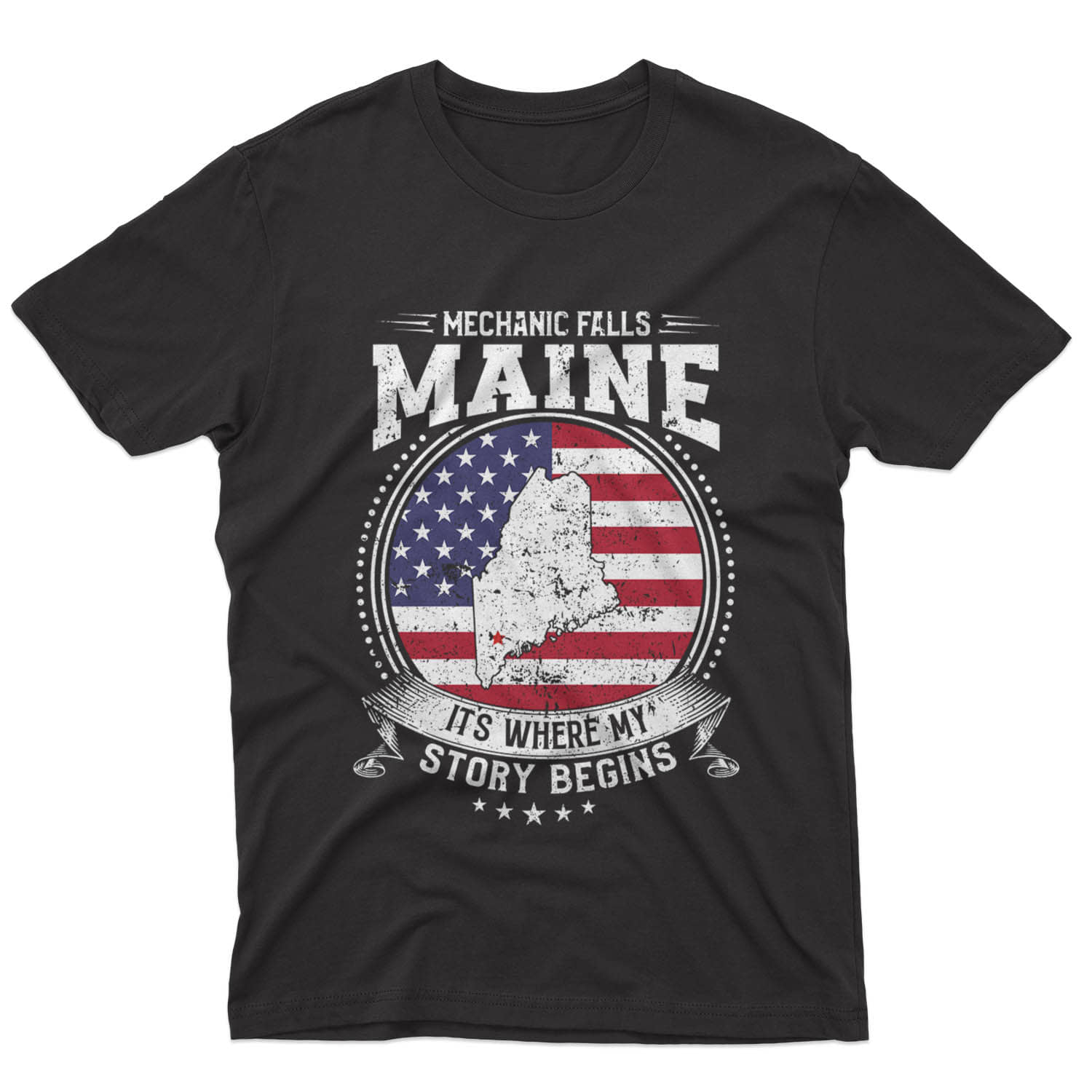 Mechanic Falls It's Where My Store Begins Shirt, Mechanic Falls Maine