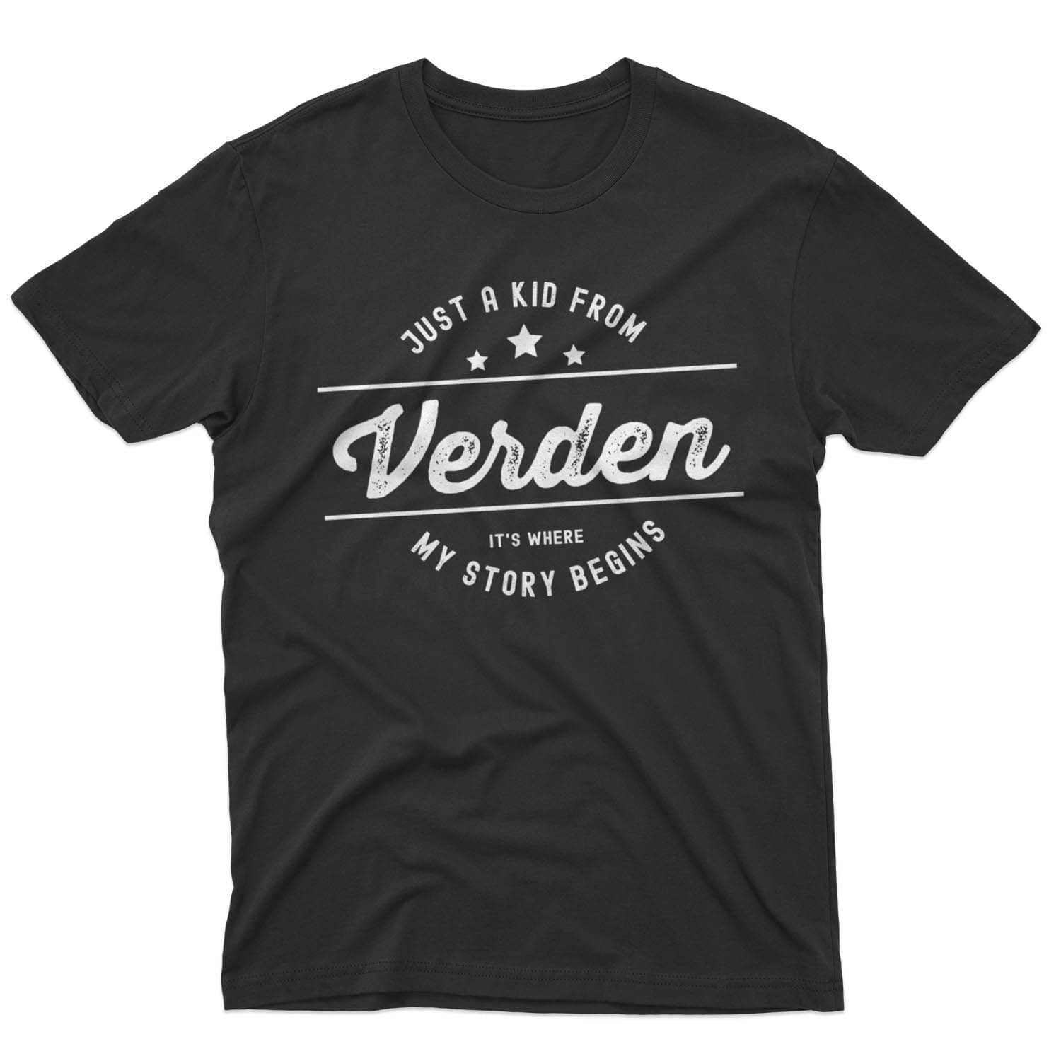 Verden Oklahoma OK Shirts, Just A Kid From Verden Shirts Citiesbox