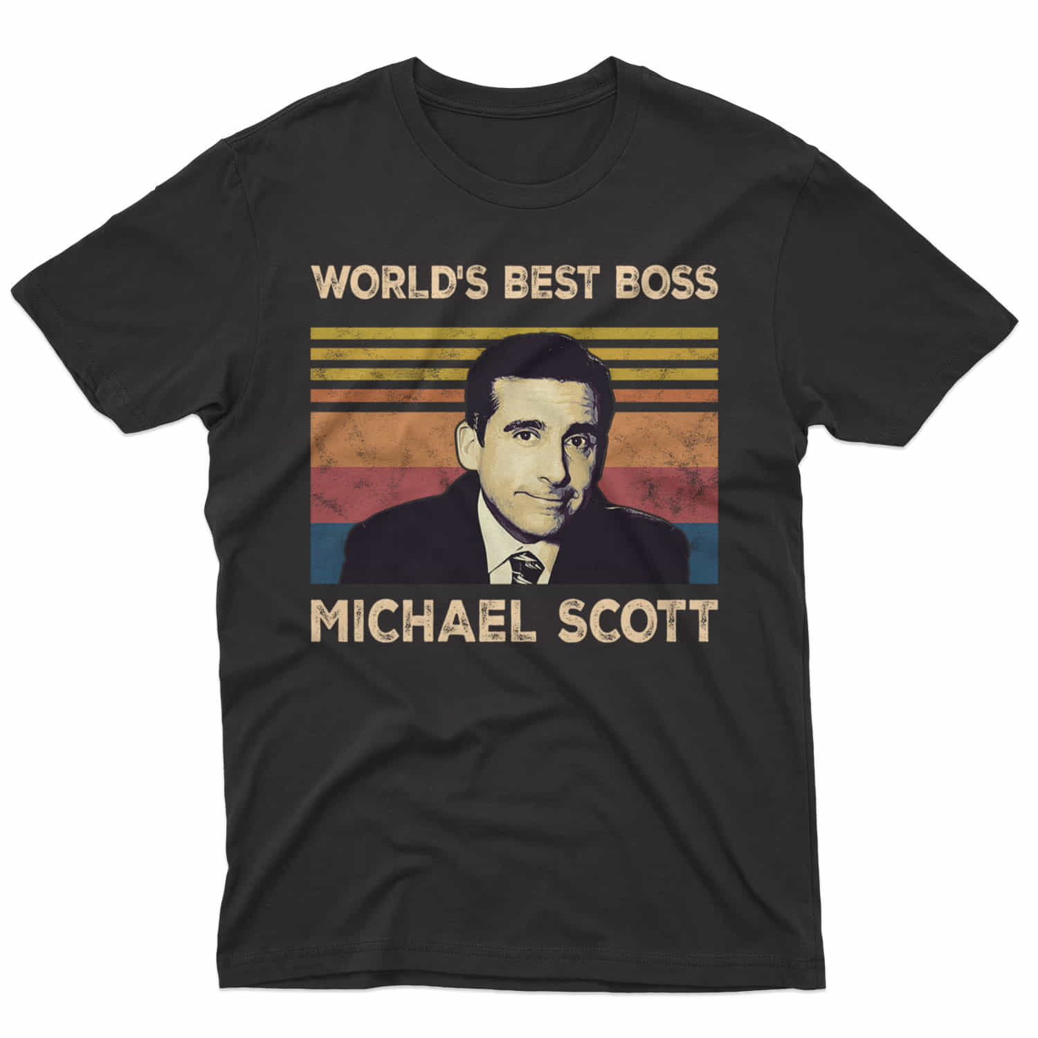 World's Best Boss Michael Scott Vintage Movie Shirt D1 - Citiesbox